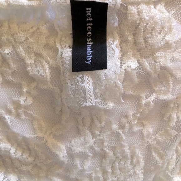Not To Shabby NWT! Vanilla Lace Duster/Cardigan🌺 - Picture 11 of 12